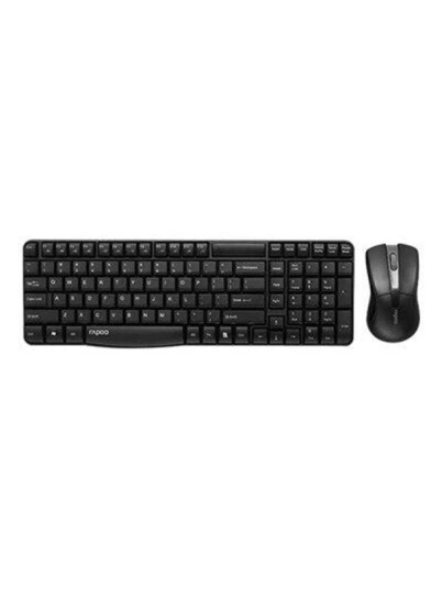 RAPOO X1800 Tastatur & Mussett Nordisk Svart