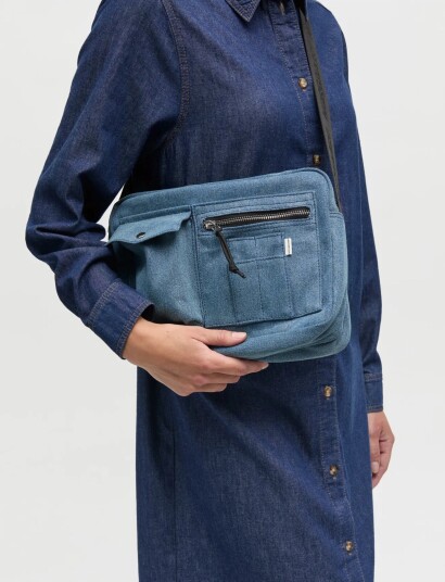 Mads Nørgaard Denimi Cappa Bag Blue ONE SIZE