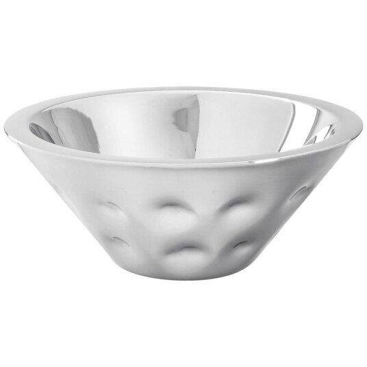VEGA Skål Tidone; 90cl 20x8.5 cm ØxH; Sølvfarge; Konisk