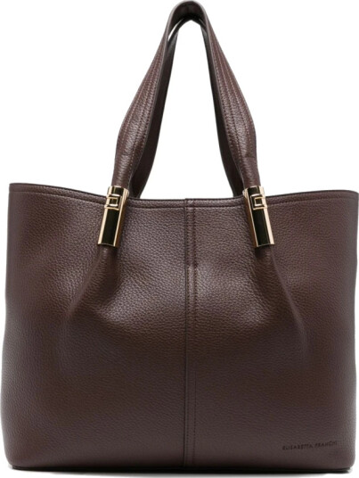 Elisabetta Franchi Dame Vesker Brun ONE SIZE,