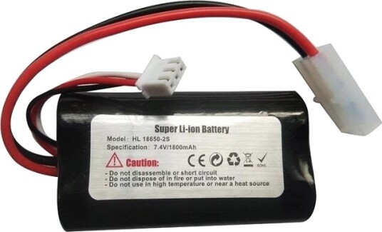 Heng 2s 1800mAh - HengLong Li-Ion 18650 - Tamiya