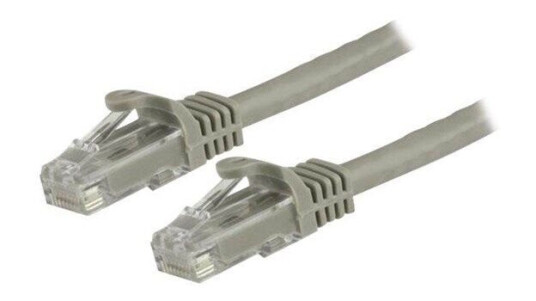 StarTech 7,5 m CAT6 Snagless Nettverkskabel Grå, 10 Gbit/s, RJ-45 StarTech 7,5 m CAT6 Snagless Nettverkskabel Grå, 10 Gbit/s, RJ-45