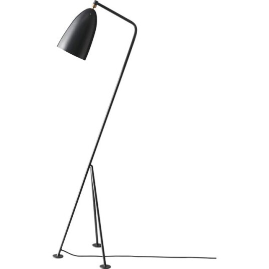 GUBI Grossman Collection Grässhoppa Gulvlampe Antrasitt Grå