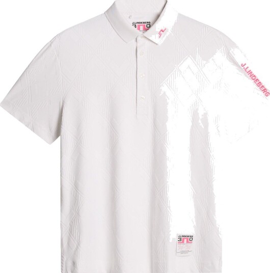 J. Lindeberg 30Y Matt Relaxed Polo White S
