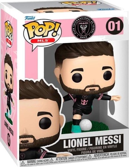 Northix Inter Miami Lionel Messi POP-figur samleleketøy 5 tommer
