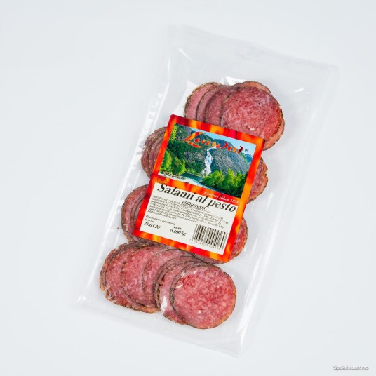 Salami al pesto Oppskjert 100g