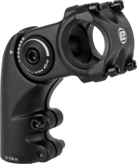 Ergotec Octopus 2 frempinne MTB/city Ø31,8/28,6 mm 90/60 mm lang safety level 4 sort