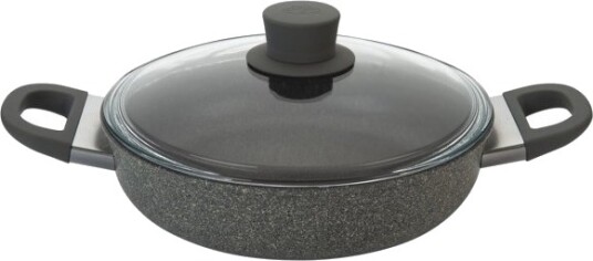 Stekepanne Ballarini Murano Dyp Med 2 Håndtak Og Granittlokk 28 Cm 75002 973 0
