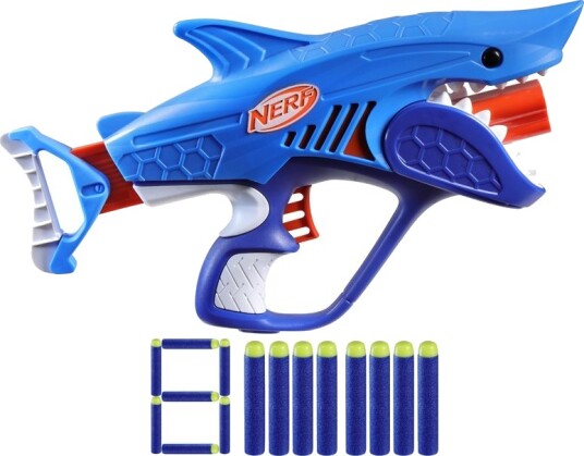 Nerf Junior Wild Sharkfire Toy Blaster 6 År 99 År Nerf Junior Wild Sharkfire Toy Blaster 6 År 99 År