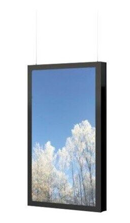 HI-ND Ceiling Casing 75" mounting kit portrait for flat panel black HI-ND Ceiling Casing 75" mounting kit portrait for flat panel black