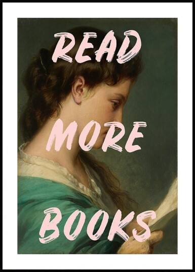 Readmorebooks7 Ratioiso Plakat Plakat / 50x70cm