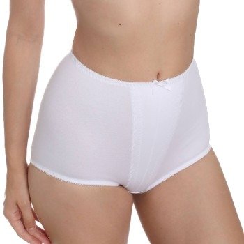sassa Truser Functional Girdle High Waist Brief Hvit bomull 40 Dame