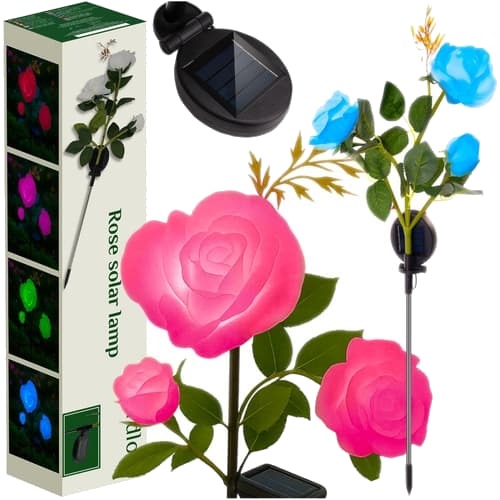 Solcellelampe Rosa Gardlov 25282 Solcellelampe Rosa Gardlov 25282