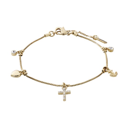 Pilgrim Anet Armbånd 18 kt. Zink 602012002 - Dame - Brass