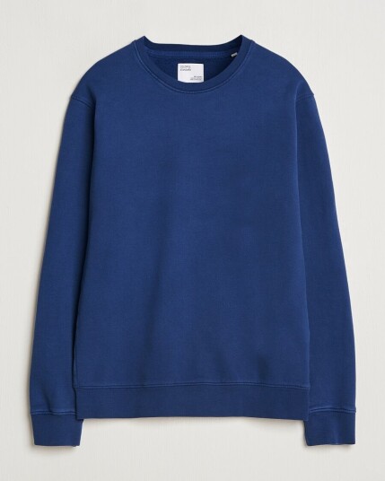 Colorful Standard Classic Organic Crew Neck Sweat Marine Blue