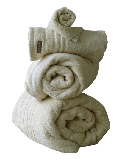 Mimou Badehåndklæde Devon Cream Mimou KAOLIN 70X140CM