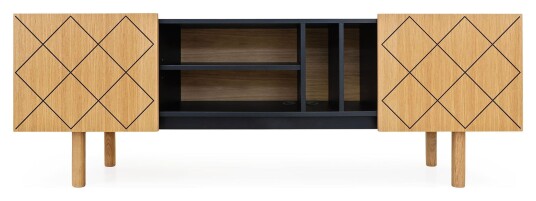 Woodman Porto TV-Bord, Ramalde, 175x40 Unoliving