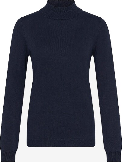 ICHI - Polohals Ihluls Turtleneck Ls - Blå