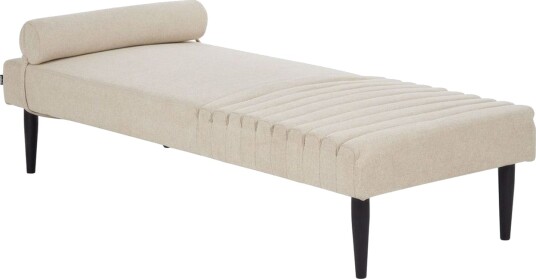 Schäslong Beliani Mauriac Beige Beige