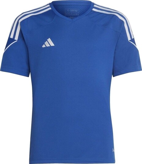 adidas Trenings T Skjorte Tiro 23 League Blå/Hvit Barn størrelse 128 cm