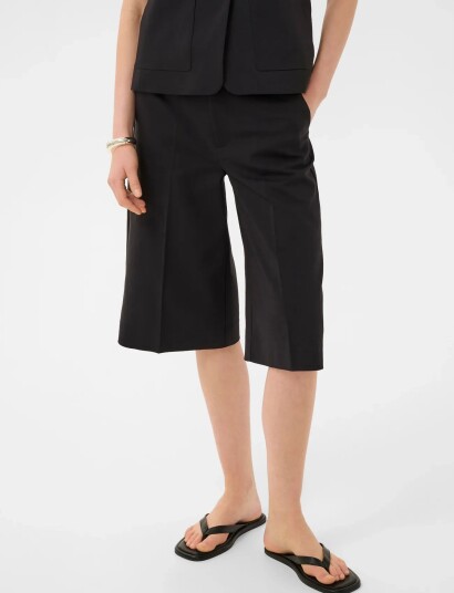 InWear Zellaiw Longline Shorts - Black - 34