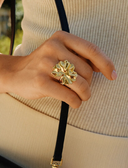 Edblad Gerana Ring Gold Gold XL Edblad Gerana Ring Gold Gold XL