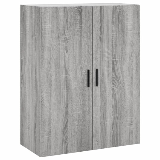 vidaXL Highboard grå sonoma 69,5x34x180 cm konstruert tre 8720845409463 vidaXL Highboard grå sonoma 69,5x34x180 cm konstruert tre 8720845409463