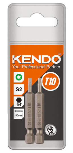 KENDO BITS T10 50MM 2 STK