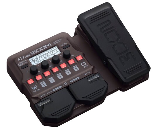Zoom A1X Four Acoustic FX Pedal Zoom A1X Four Acoustic FX Pedal