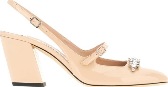 Jimmy Choo Dame Sko Beige 37 1/2 EU,