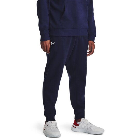 Under armour Rival Fleece Joggers joggebukse herre Mørk blå SM