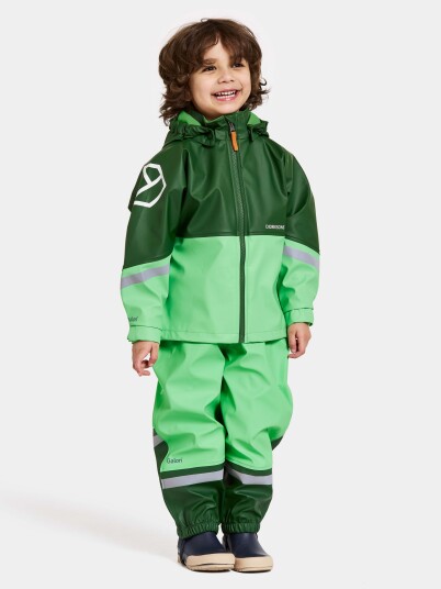 Didriksons Waterman Kids Set 11 Dusty Lime Dusty Lime 110