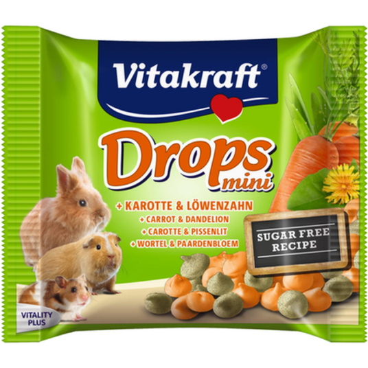 Happy Drops Gnager 12 X 40 G Smådyr Snacks Vitakraft