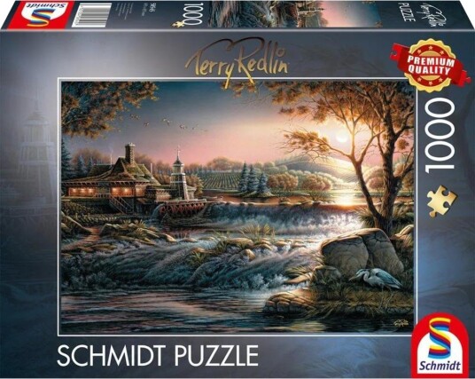 Schmidt Spiele Puslespill 1000 Brikker Terry Redlin: Lights in the Wild Schmidt Spiele Puslespill 1000 Brikker Terry Redlin: Lights in the Wild