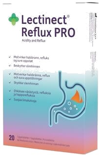 Lectinect Reflux Pro 20 Tyggetabletter