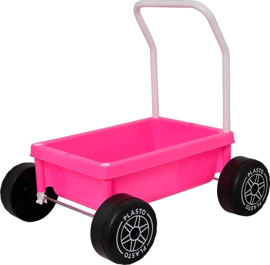Plasto Leketøy Barnevogn 48 cm 1 År+ Rosa