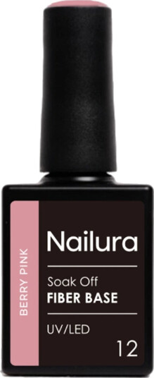 Nailura Fiber Base 10 ml 12 Berry Pink
