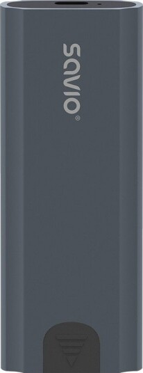 Savio AK-67 SSD kabinett for M.2 NVMe USB-C 3.1 Grå Savio AK-67 SSD kabinett for M.2 NVMe USB-C 3.1 Grå