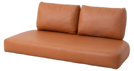 Cane-line Puteset til Nest 2-seter sofa Cognac Brun