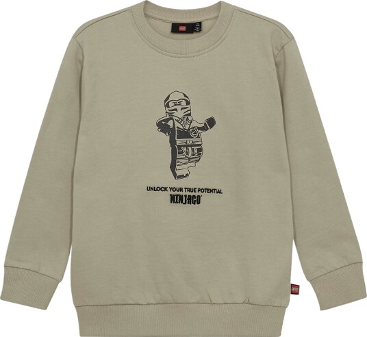 LEGO® Ninjago Collegegenser LWSaku 600 Beige LEGO® Wear 5 år 110 Collegegenser LEGO® Ninjago Collegegenser LWSaku 600 Beige LEGO® Wear 5 år 110 Collegegenser