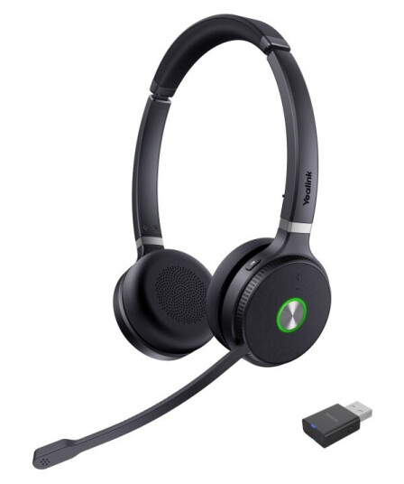 Yealink Wh62 Dual Portable Uc - Hodesett - On-Ear - Dect - Trådløs - Uc-Sertifisert Yealink Wh62 Dual Portable Uc - Hodesett - On-Ear - Dect - Trådløs - Uc-Sertifisert