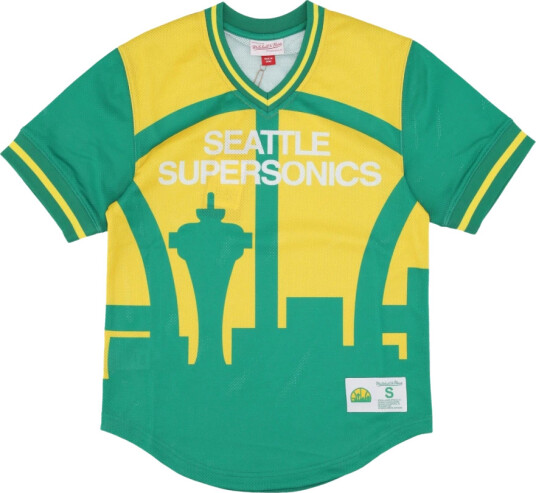 Mitchell & Ness Herre Sport Grønn XL,
