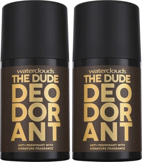 Waterclouds The Dude Deodorant Roll-on Duo