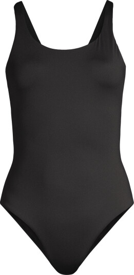 Casall Women's Deep Racerback Swim Suit Black 36, Black