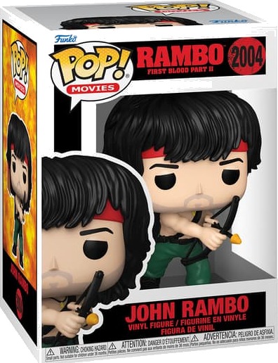 Funko POP! John Rambo figur med bue - 9 cm