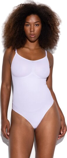 LYKKELAND ateliér Coco Shapewear Bodysuit   White   White   42 46
