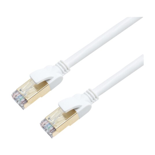 ELETRA CAT7 FTP NETTVERKSKABEL 10M, HVIT