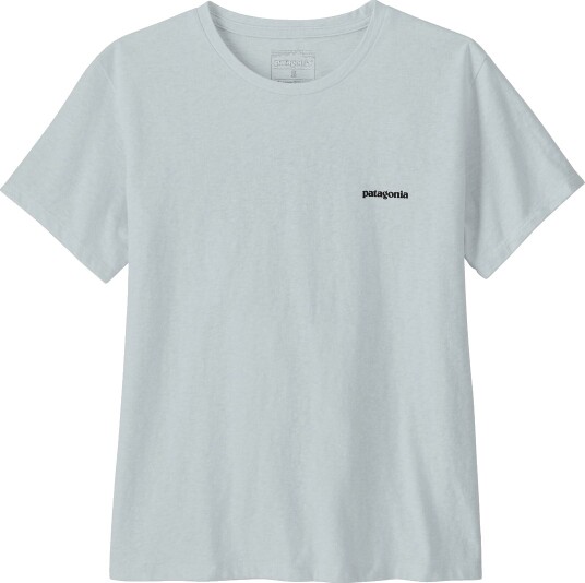 Patagonia Women’s P 6 Logo Responsibili Tee Hvit L