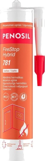 Penosil Firestop Hybrid 781 Fugemasse Hvit 290ml
