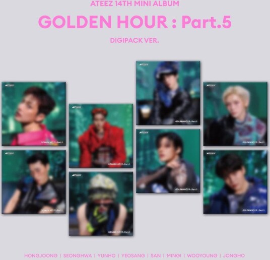 Ateez Golden Hour: Part.5 (Digipack Ver.) CD